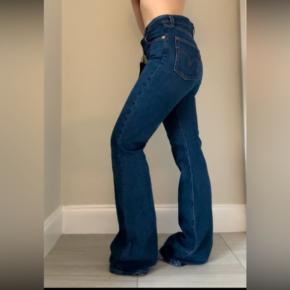Levi’s Ribcage Bootcut Denim Jeans | Blue | Flare cut | High waist - Picture 2 of 7